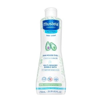 Mustela Bébé пяна за вана Multi-Sensory Bubble Bath 750 ml