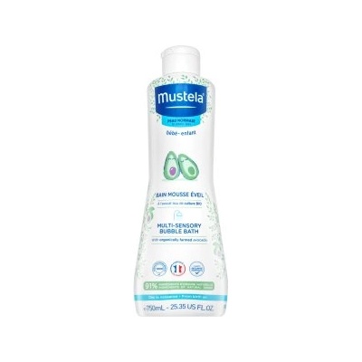 Mustela Bébé пяна за вана Multi-Sensory Bubble Bath 750 ml