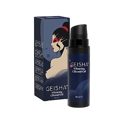 Geisha Vibrating Clitoral Gel 30 ml intímny gél s brnivým efektom