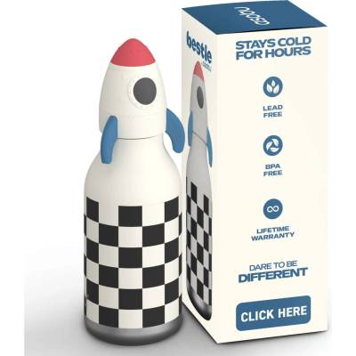 Asobu Rocket Termoska raketa 460 ml biela