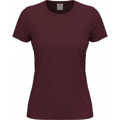 Stedman Classic T Fitted Women Burgundy Red