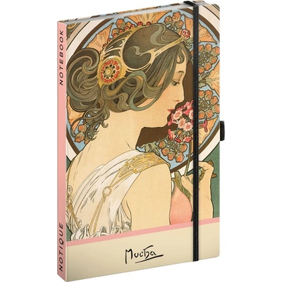 NOTIQUE Alfons Mucha Скицник 172 21 x 13 cm 100 g Primrose (<![CDATA[A-34392]]>)