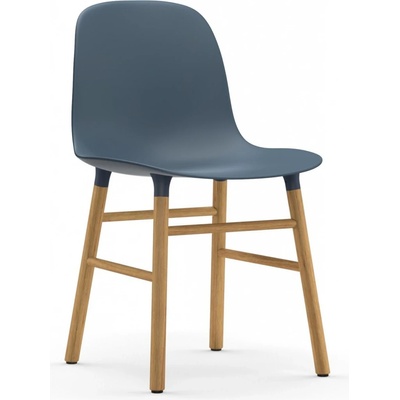 Normann Copenhagen Form Chair modrá / dub