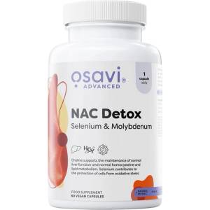 Osavi NAC Detox Selenium and Molybdenum, 60 Vegan Capsules