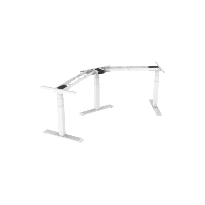 Carmen Повдигаща рамка за регулируемо ъглово бюро Carmen CR-223 C - бяла