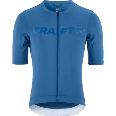 Craft Мъжка фланелка с къс ръкав за колоездене Craft Endur Logo Jersey Cycling jersey - Water - размер M (056-3976-0413)