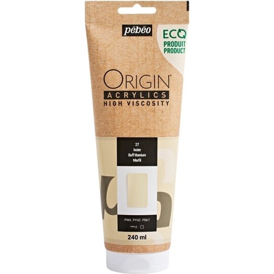 Pébéo Origin АКРИЛНА боя Buff Titanium 240 ml 1 бр (817227)