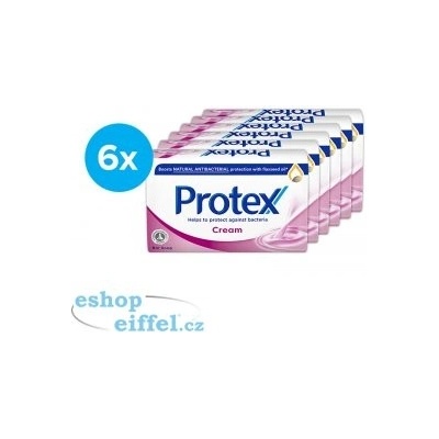Protex Cream antibakteriální mýdlo 6 x 90 g