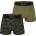 Lonsdale Мъжки боксерки Lonsdale Lonsdale Trunk Shorts 2 Pack Mens - Camo/Khaki