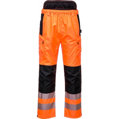 Portwest PW342 PW3 Hi Vis reflexné nohavice oranžová čierna