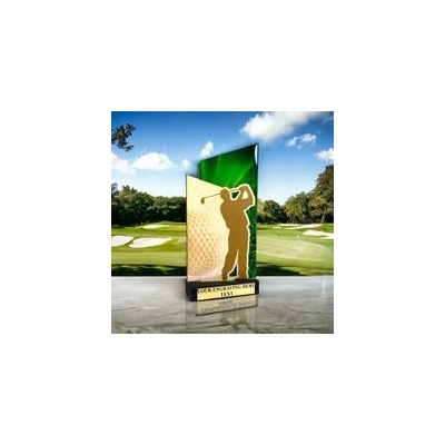 Poháry Bauer Dřevěná plaketa WPLA406 Golf