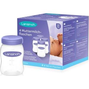 Lansinoh Шишета за съхранение на кърма Lansinoh - 4 броя (L-1012) - kindermarket