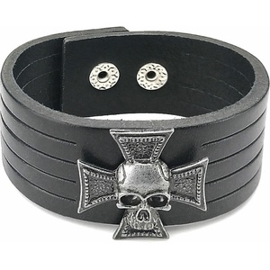 Leather & steel fashion гривна black kiss - lsf1 131