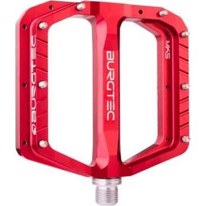 Burgtec Педали BURGTEC Penthouse Flat MK5 Race червен