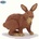 Papo - Фигурка кафяво зайче 51049