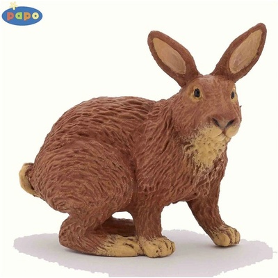 Papo - Фигурка кафяво зайче 51049
