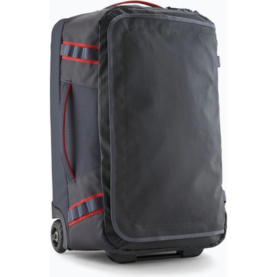 Patagonia Black Hole Wheeled Duffel smolder blue/amanita red 40 l