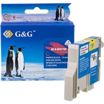 Image 1 of Compatible ГЛАВА ЗА EPSON STYLUS PHOTO 2100 - Black - OUTLET - T034140 - G&G (200EPST0341 G)