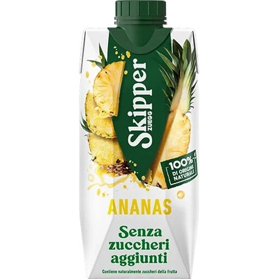 Skipper Zuegg ananásový džús bez pridaného cukru 18 x 330 ml