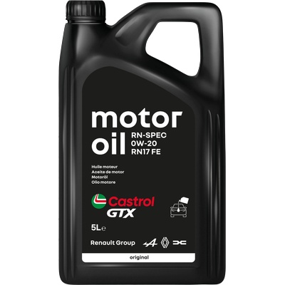 Castrol GTX RN-Spec RN17 Fe 0W-20 5 l