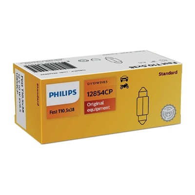 Philips Крушка, светлини купе philips c10w, 12v, 10w, 10 бр