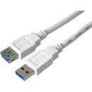 PremiumCord ku3paa2w USB 3.0 Super-speed 5Gbps A-A, MF, 9pin, 2m bílý