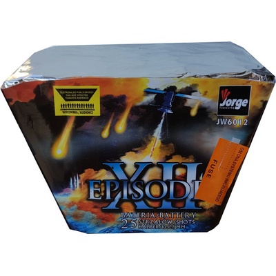 EPISODE XII vějíř 25 ran cal. 25 mm