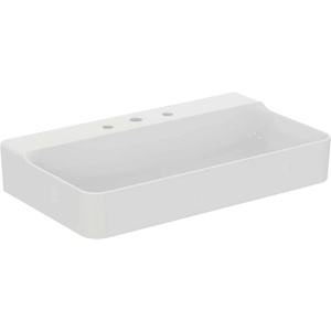Ideal Standard Conca Ceram - Умивалник 80x45 см, без преливник, с 3 отвора за смесител, бял T379601 (T379601)