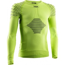 X-Bionic Invent 4.0 shirt round neck LG SL JR IN-YT06W19J-E173 green lime/black 10/11