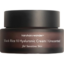 Haruharu Wonder Black Rice 10 Hyaluronic cream Unscented Hydratační krém s černou rýží 50 ml