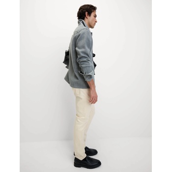 Marks & Spencer Разтегателни дънки с вталена кройка Marks & Spencer в бяло Marks & Spencer | Byal | МЪЖЕ | 30/32