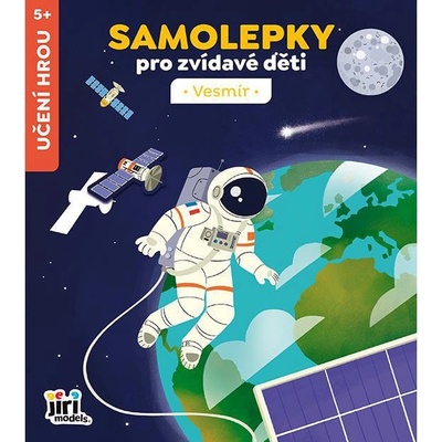 Jiri Models samolepky pre zvedavé deti vesmír