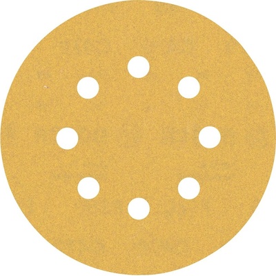 BOSCH Brúsny papier EXPERT C470 s 8 otvormi, 125 mm, zrnitosť 180, 5 ks 2608900808