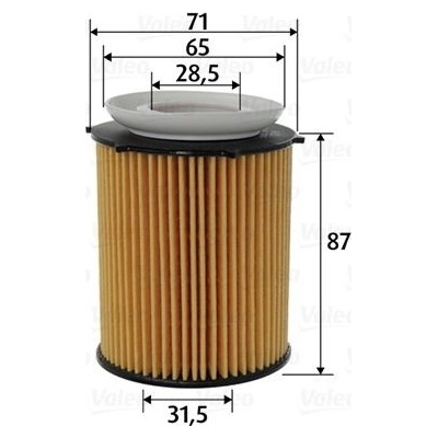 Olejový filter VALEO 586618