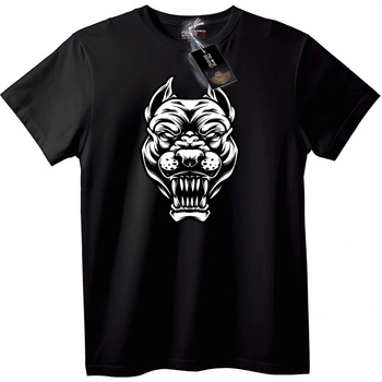 NOONEBRAND Тениска Свиреп Pit Bull - 4XL, White