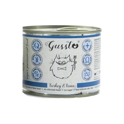 Gussto Cat Fresh Turkey & Tuna 200 g