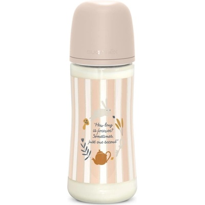 Suavinex Wonderland kojenecká láhev fyziologický průtok růžová 360 ml