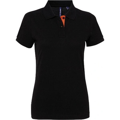 Asquith & Fox Dámske polo tričko AQ022 Black