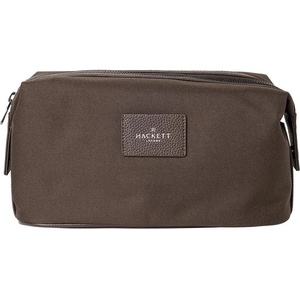 HACKETT Несесер Hackett Hemsby Canvas wash bag - Brown (Dark Brown)