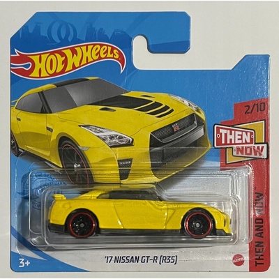 Mattel Hot Wheels '17 Nissan GT-R R35 Žlutý