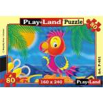 Play Land Пъзел Папагал 80 елемента
