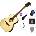 LÂG GUITARS Tramontane T70A Premium SET Natural Satin Джъмбо китара