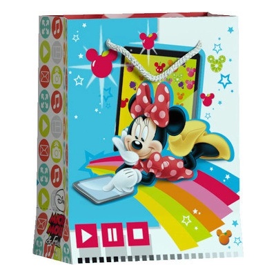 Disney Dárková taška M - Minnie 17 x 23 cm
