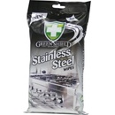 Green Shield Stainless Steel vlhčené ubrousky na povrchy z nerezové oceli 50 ks