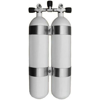 Vítkovice Cylinders Dvojče 2x6 L 300 Bar DIR skruže manifold – Zboží Dáma