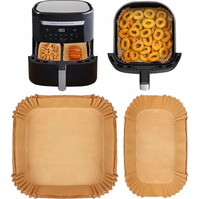 200 KS VLOŽKY DO FRITÉZY PHILIPS AIR FRYER - PAPÍR NA PEČENÍ DUAL