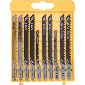 DeWALT DT2290 10-dílná sada do dřeva pro přímočaré pily