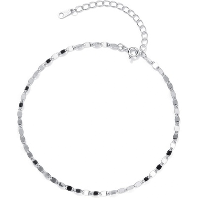 Silenti Jewelry Сребърна гривна за крак "Ара