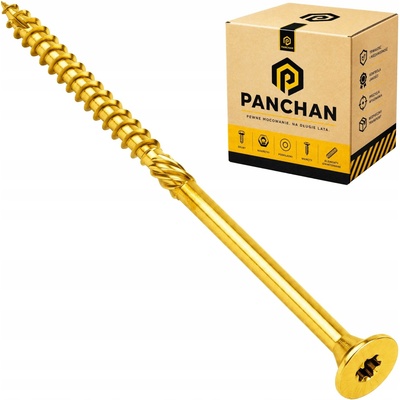Tesařské vruty 6x140 Torx do dřeva kuželové 1kg PanChan