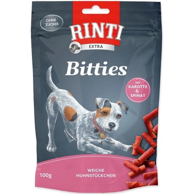 Rinti Bitties kura s karotkou a špenátom 100 g